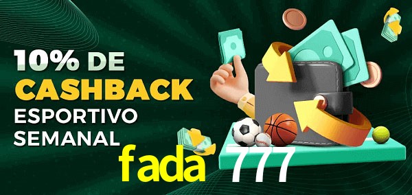 10% de bônus de cashback na fada 777